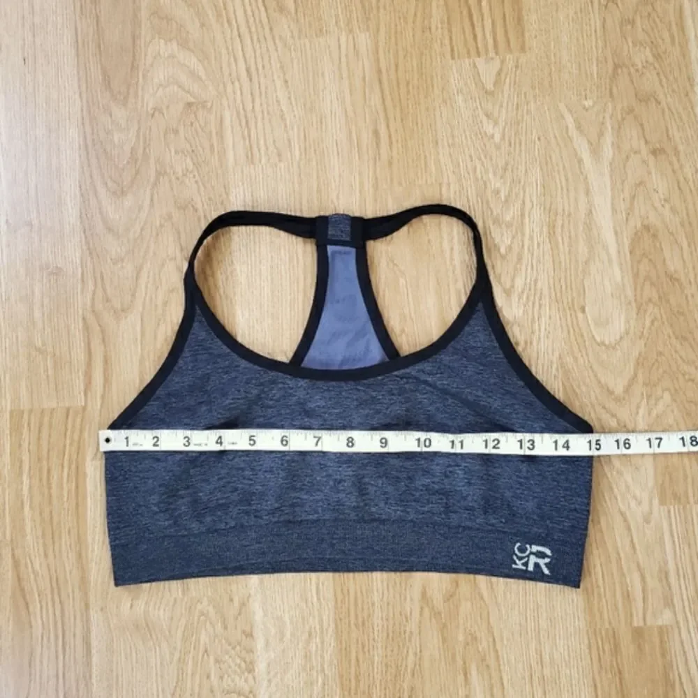 Kenneth Cole Reaction Heather Gray Sports Bra XL